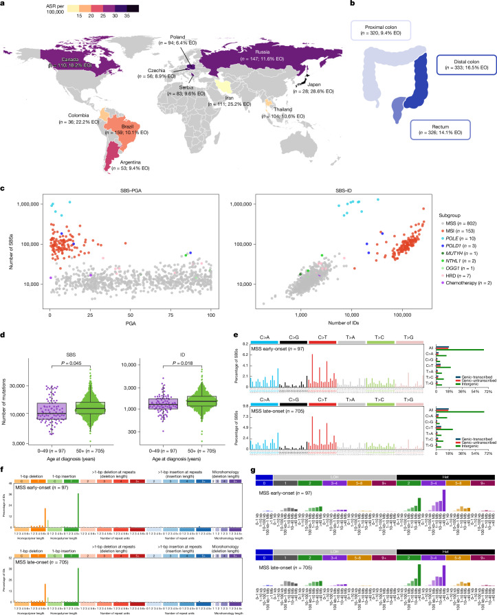 IF50.5|结直肠癌突变过程的地理与年龄差异(原文图,详见文章页署名)
